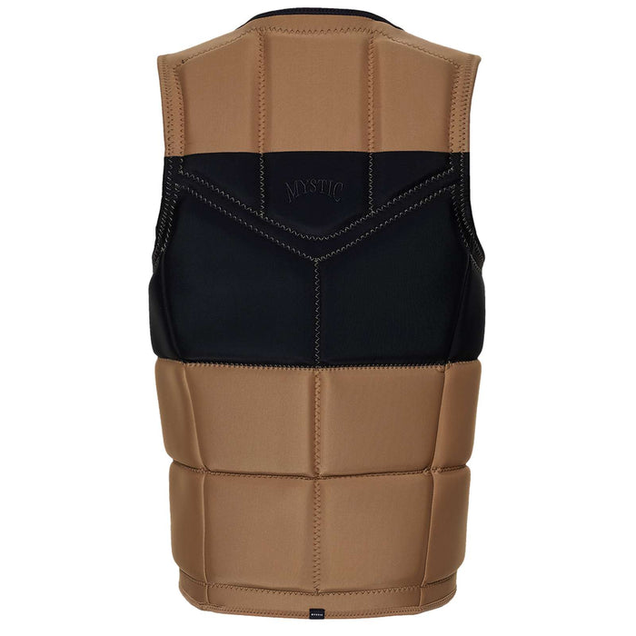 Wake Impact Vest Peacock Man Front-Zip Schieferbraun XL Mystic 35005_240227_730_XL