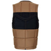 Wake Impact Vest Peacock Man Front-Zip Schieferbraun XL Mystic 35005_240227_730_XL