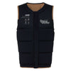 Wake Impact Vest Peacock Man Front-Zip Schieferbraun XL Mystic 35005_240227_730_XL