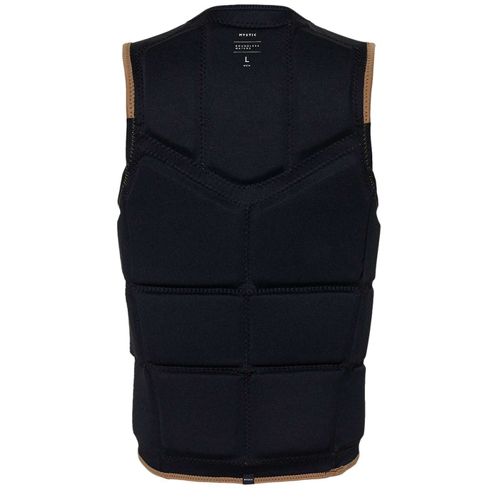 Wake Impact Vest Peacock Man Front-Zip Schieferbraun XL Mystic 35005_240227_730_XL