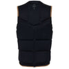 Wake Impact Vest Peacock Man Front-Zip Schieferbraun XL Mystic 35005_240227_730_XL