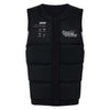 Wake Impact Vest Peacock Man Front-Zip Schwarz-Weiß M Mystic 35005_240227_950_M