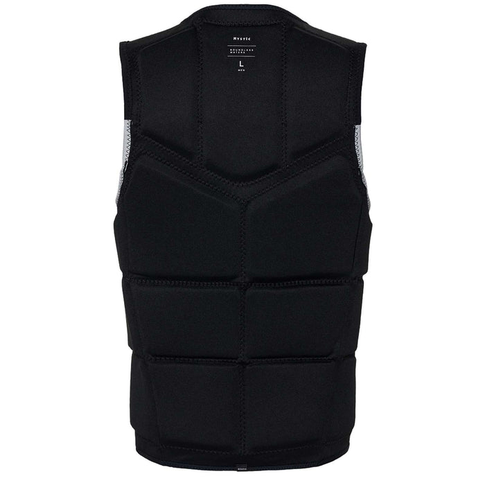 Wake Impact Vest Peacock Man Front-Zip Schwarz-Weiß M Mystic 35005_240227_950_M
