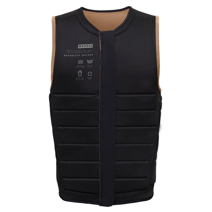 Wake Impact Vest The Dom Man Front-Zip Schieferbraun S Mystic 35005_240237_730_S