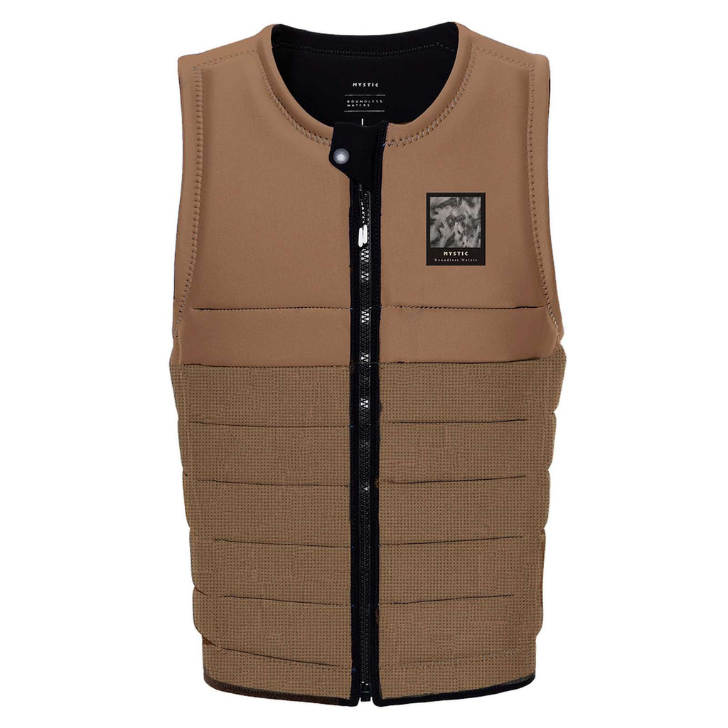 Wake Impact Vest The Dom Man Front-Zip Schieferbraun XL Mystic 35005_240237_730_XL
