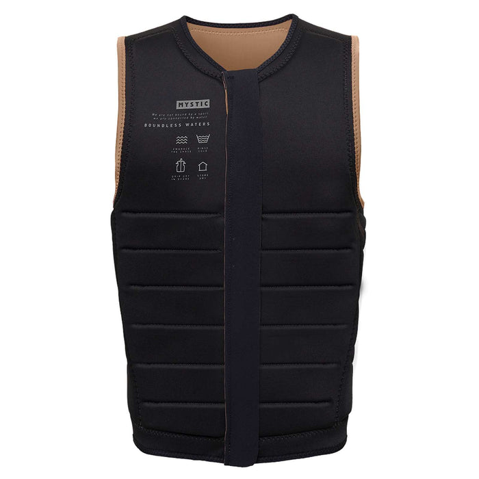 Wake Impact Vest The Dom Man Front-Zip Schieferbraun XL Mystic 35005_240237_730_XL