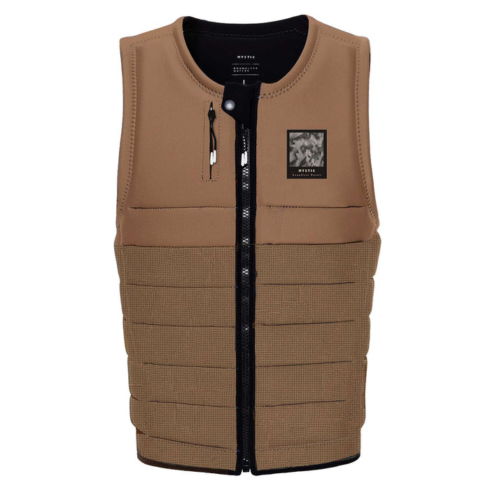 Wake Impact Vest The Dom Man Front-Zip Schieferbraun XS Mystic 35005_240237_730_XS
