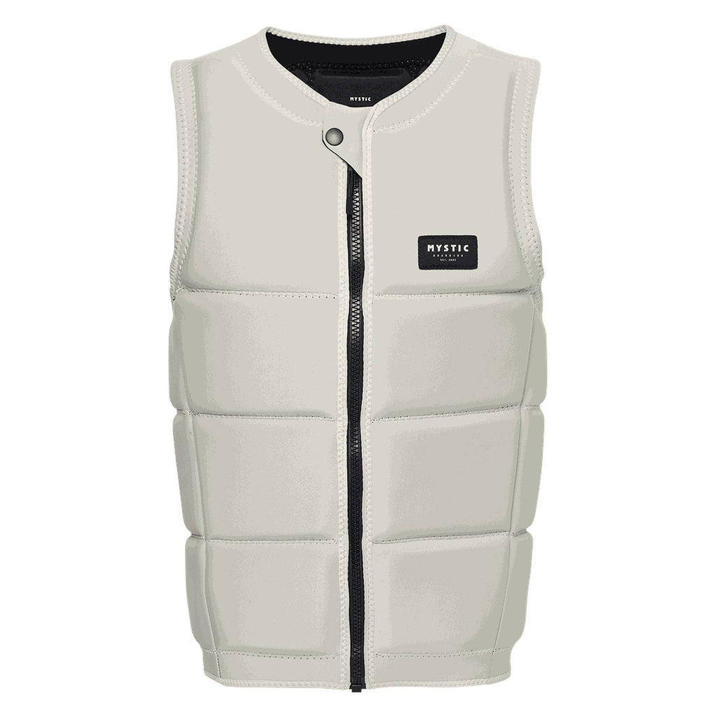 Wake Impact Vest Star Man Front-Zip Schmutzig-Weiß M Mystic 35005_240245_108_M