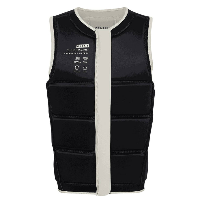 Wake Impact Vest Star Man Front-Zip Schmutzig-Weiß M Mystic 35005_240245_108_M