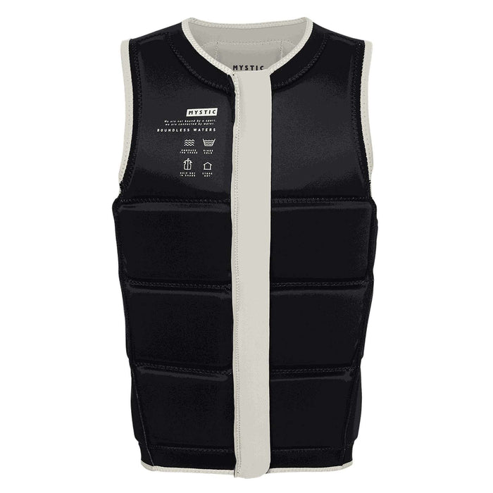 Wake Impact Vest Star Man Front-Zip Schmutzig-Weiß XS Mystic 35005_240245_108_XS