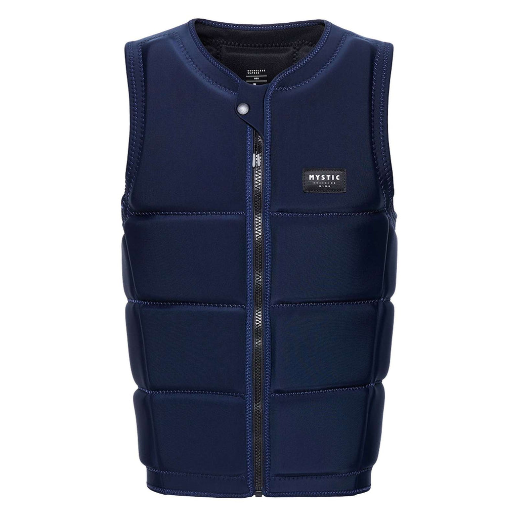 Wake Impact Vest Star Man Front-Zip Marine M Mystic 35005_240245_410_M