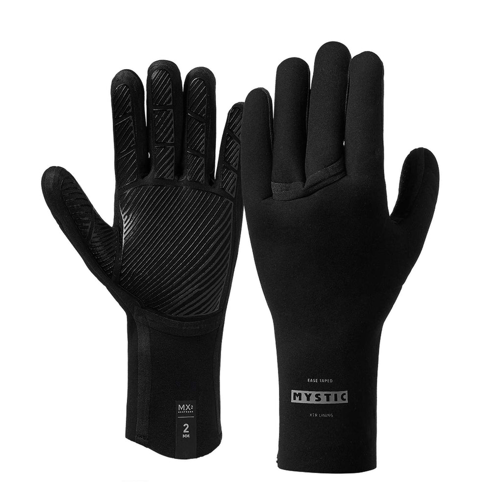 Hybrid Neoprenhandschuhe Ease 3mm 5 Finger Schwarz M Mystic 35015_250080_900_M