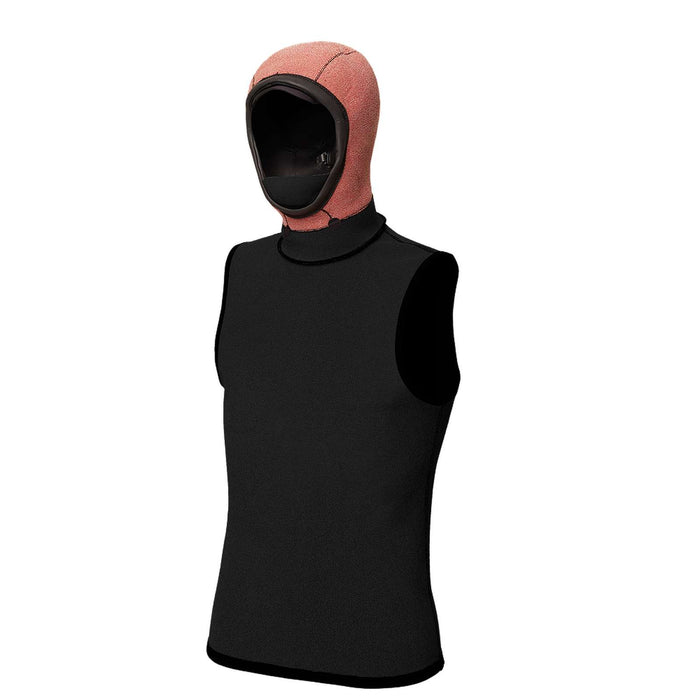 Neopren Rash Top mit Kapuze 3-2mm Schwarz L Mystic 35016_230016_900_L