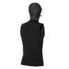 Neopren Rash Top mit Kapuze 3-2mm Schwarz S Mystic 35016_230016_900_S