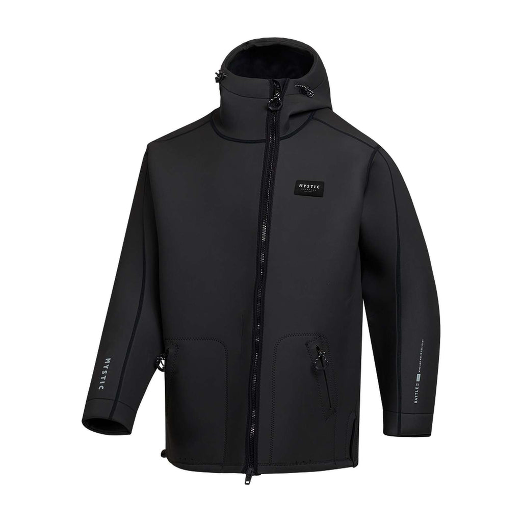 Neoprenjacke Battle Mann 3-2mm Schwarz S Mystic 35017_230310_900_S