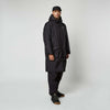 Wasserdichter Teddy gefütterter Poncho DTS Schwarz O-S Mystic 35018_230015_900_OS