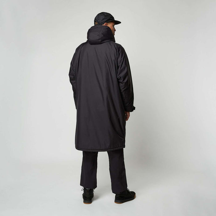 Wasserdichter Teddy gefütterter Poncho DTS Schwarz O-S Mystic 35018_230015_900_OS