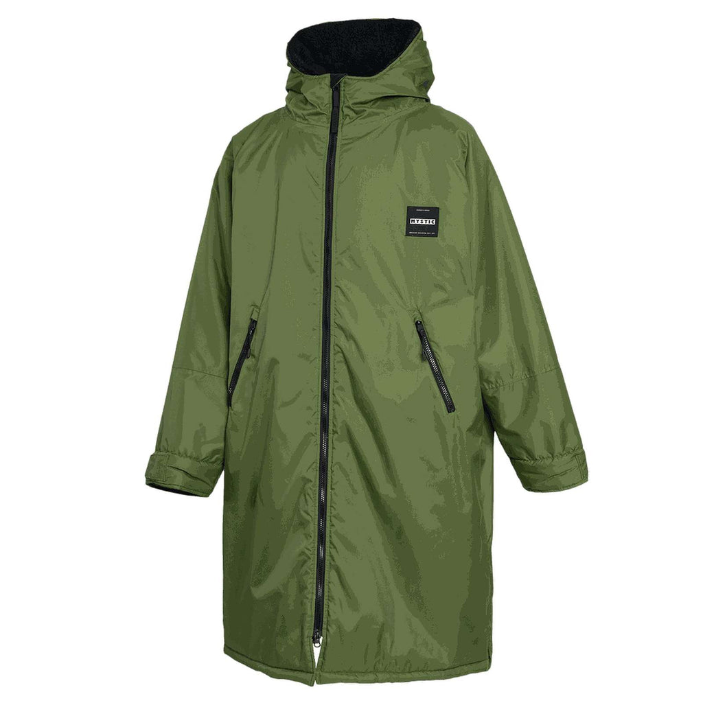 Wasserdichter Teddy gefütterter Poncho Explore Moos S-M Mystic 35018_240400_671_SM