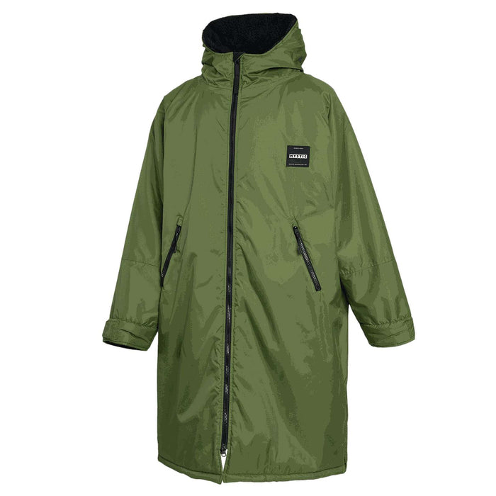 Wasserdichter Teddy gefütterter Poncho Explore Moos S-M Mystic 35018_240400_671_SM