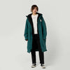 Wasserdichter Teddy gefütterter Poncho Explore Teal S-M Mystic 35018_240400_695_SM