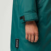 Wasserdichter Teddy gefütterter Poncho Explore Teal S-M Mystic 35018_240400_695_SM