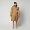 Wasserdichter Teddy gefütterter Poncho Explore Slate-Braun S-M Mystic 35018_240400_730_SM