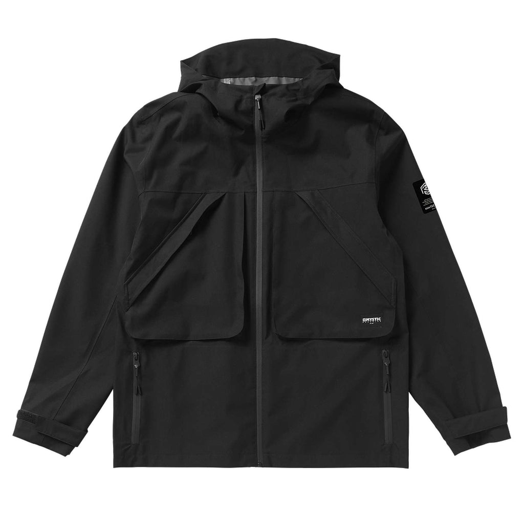 Wasserdichte Regenjacke DTS Schwarz M Mystic 35101_230102_900_M