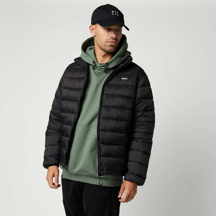 Quilted Midlayer Isolierte Jacke Schwarz XL Mystic 35101_240010_900_XL