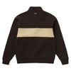 Slate Halb-Zip Sweat Dunkel-Braun M Mystic 35104_260315_736_M