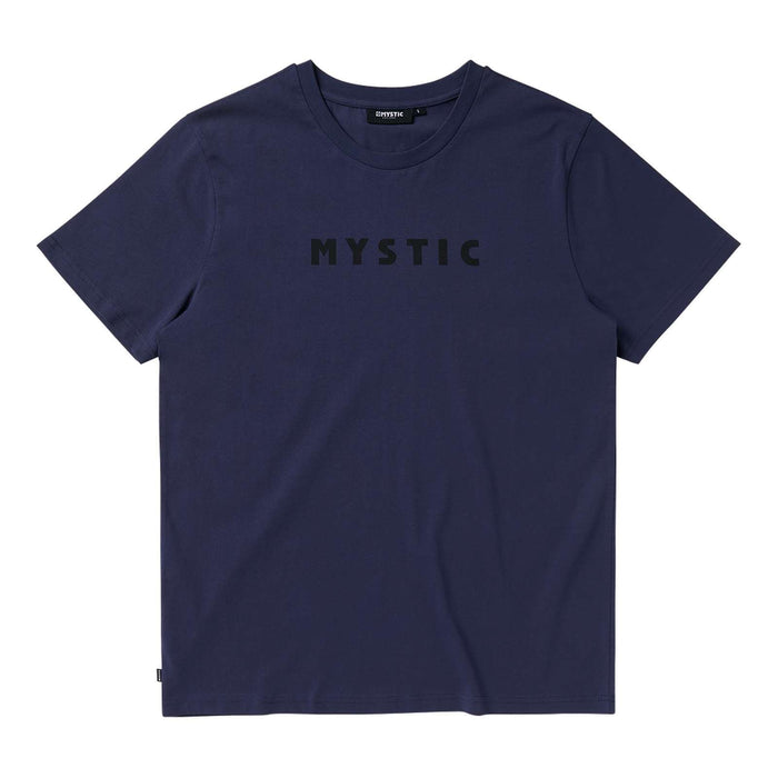 Marke Reguläres T-Shirt Nachtblau M Mystic 35105_250805_449_M