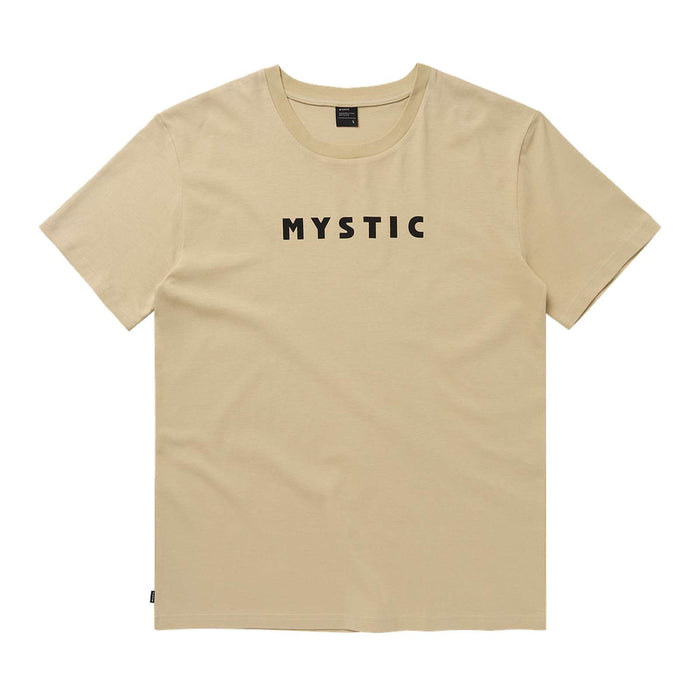 Marke Reguläres T-Shirt Hellkhaki L Mystic 35105_250805_708_L