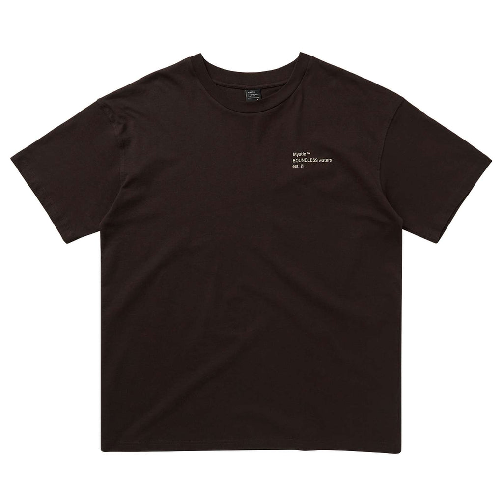 Oversized T-Shirt Heart Blossom Dark Brown S Mystic 35105_260340_736_S