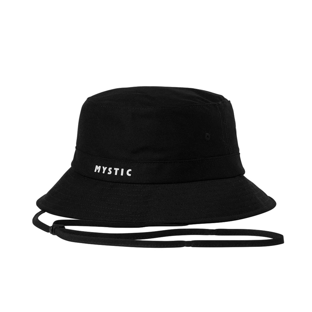 Schnell trocknender Bucket Hat Schwarz L-XL Mystic 35108_240221_900_LXL