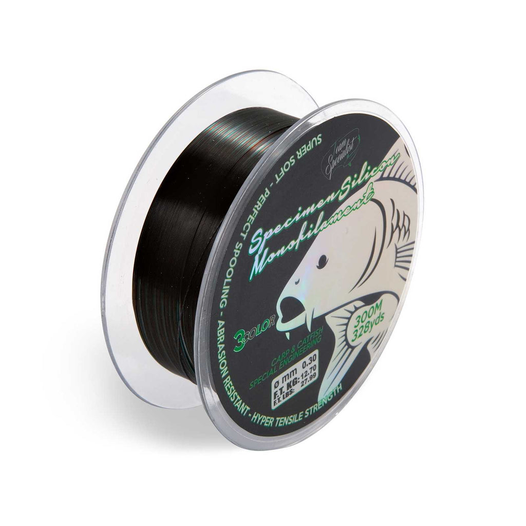 Angel Schnur Specimen Silicon Monofilament 300m 0,40 Team Specialist 3600540
