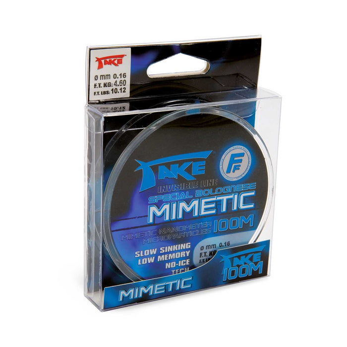 Angel Schnur Take Mimetic Unsichtbar 100m 0,10 Fishing Ferrari 3600710