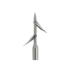 Edelstahl Harpunenspitze mit versetzten Flossen Abysstar 39220