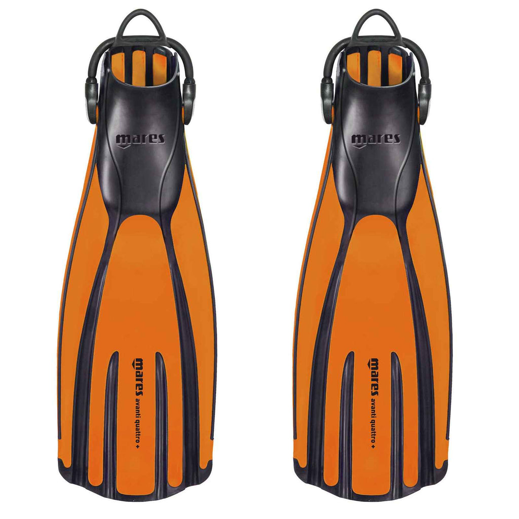 Aletas de buceo Avanti Quattro+ Naranja S-37-41 Mares 410003SASOR