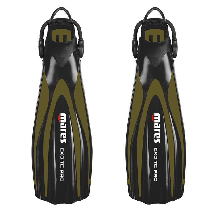 Tauchflossen Excite Pro Oliv R-41-44 Mares 410026SAROL