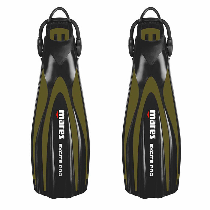 Tauchflossen Excite Pro Oliv XL-44-48 Mares 410026SAXLOL