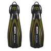 Pinne da immersione Excite Pro Verde oliva XS-34-37 Mares 410026SAXSOL