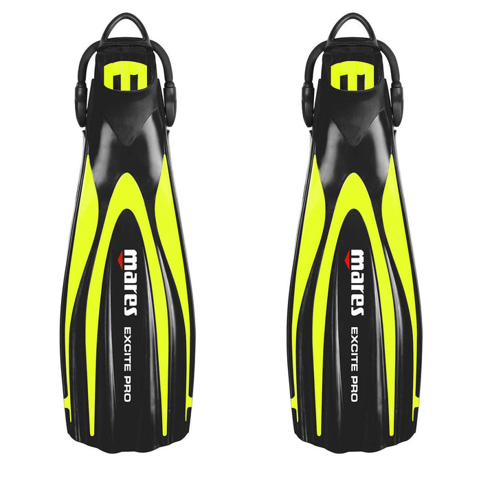 Tauchflossen Excite Pro Gelb-Fluo XS-34-37 Mares 410026SAXSYF