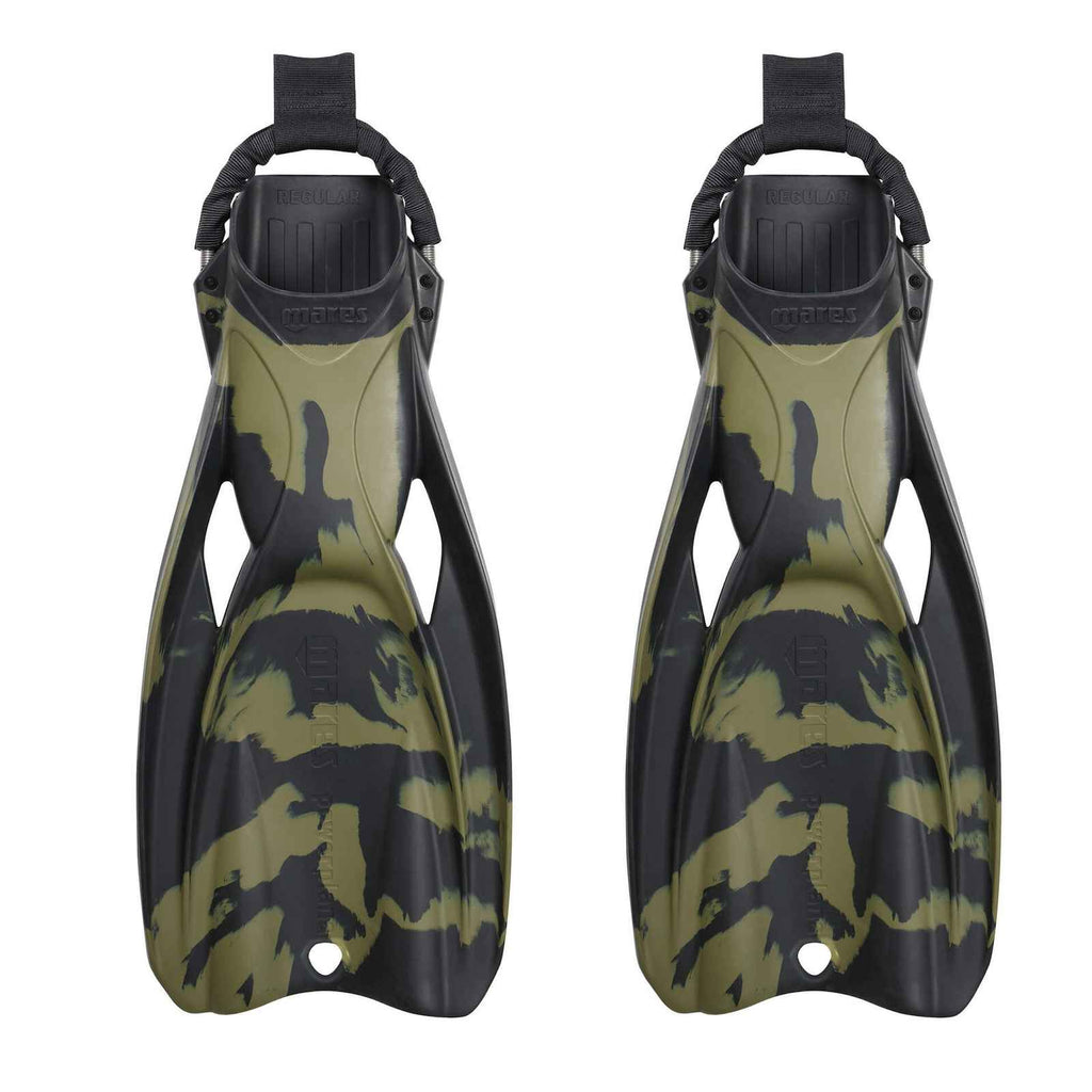 Tauchflossen Power Plana Tec Camo-Oliv R Mares 410051SARCMO