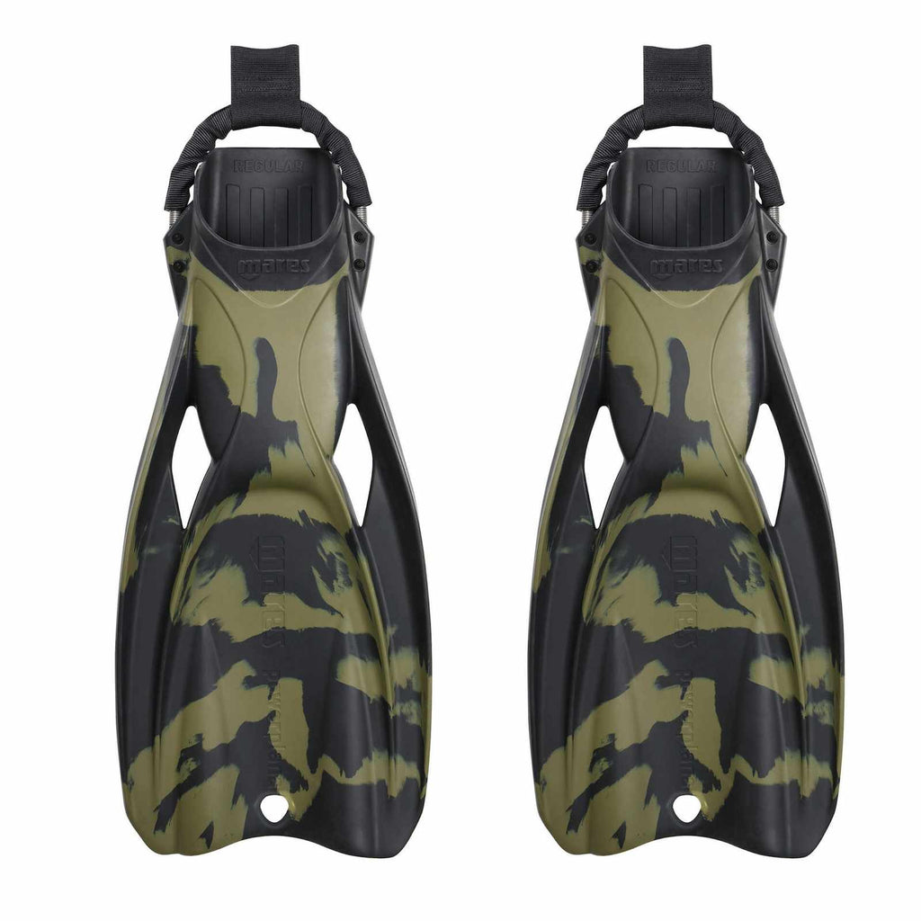 Pinne da immersione Power Plana Tec Camo-oliva XL Mares 410051SAXLCMO