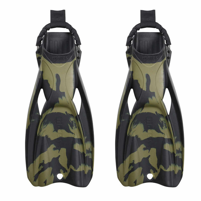 Pinne da immersione Power Plana Tec Camo-oliva XL Mares 410051SAXLCMO