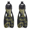 Pinne da immersione Power Plana Tec Camo-oliva XL Mares 410051SAXLCMO
