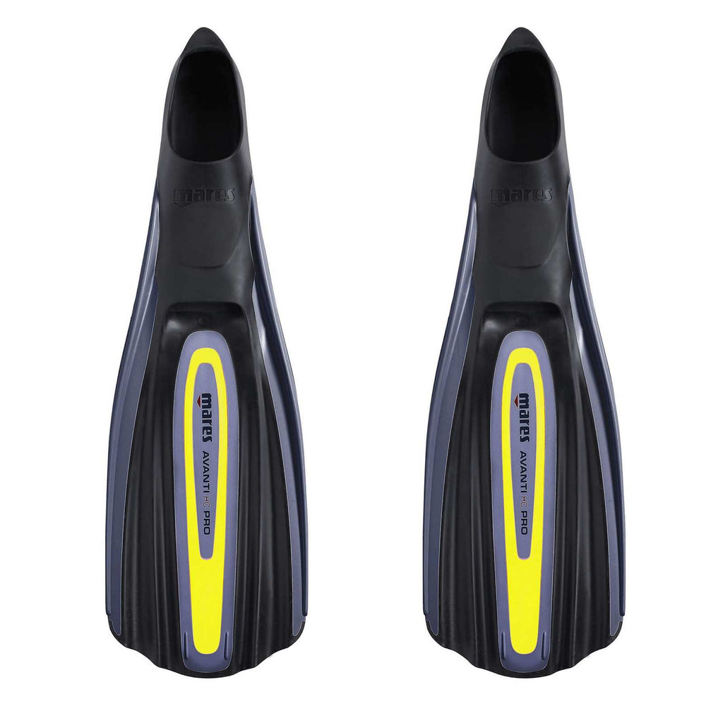 Tauchflossen Avanti Hc Pro Grau-Gelb-Fluo 38-39 Mares 410347SA038GYF