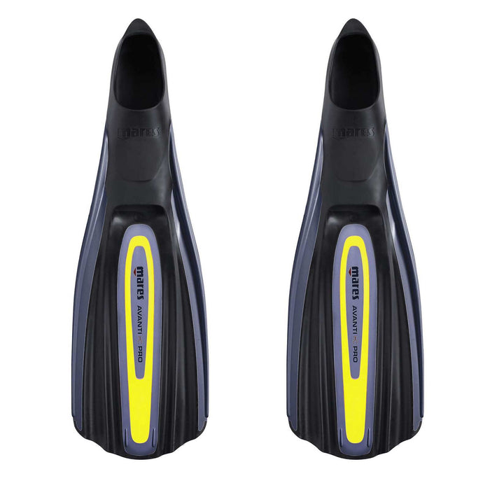 Tauchflossen Avanti Hc Pro Grau-Gelb-Fluo 38-39 Mares 410347SA038GYF