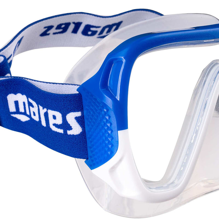 Zestaw Do Snorkelingu Nateeva Keewee Niebieski S-M Mares 410757SPBLSM