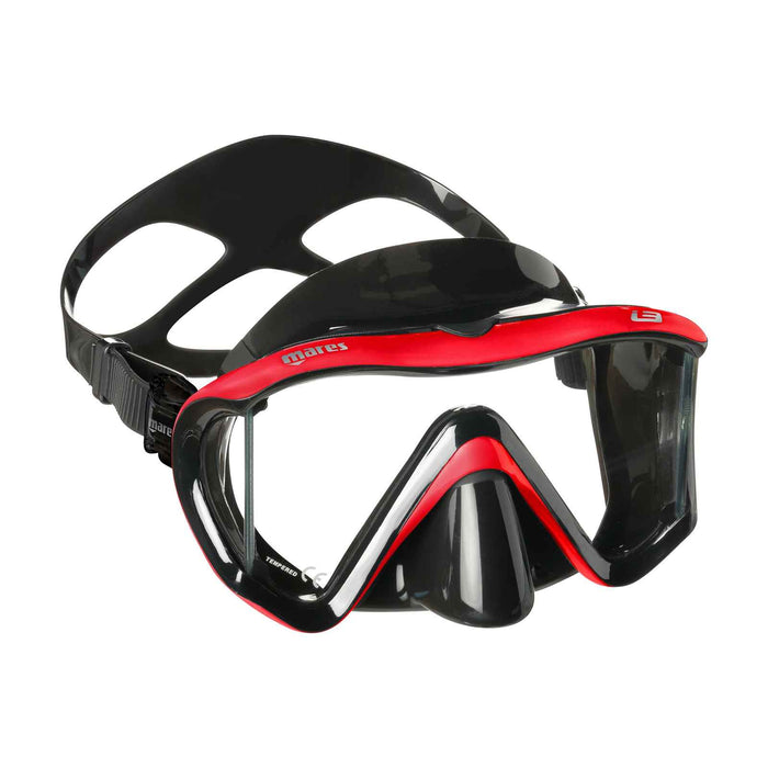 Tauchmaske Mares I3 Sunrise Schwarz-Rot Mares 411042BXBRDBK
