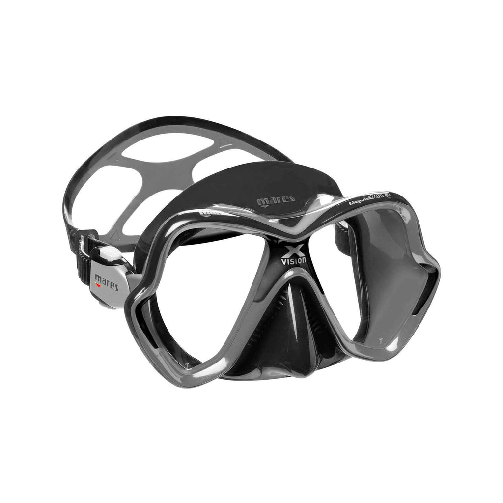Tauchmaske X-Vision Ultra Liquidskin Hellgrau-Schwarz Mares 411052CLLGKLGK